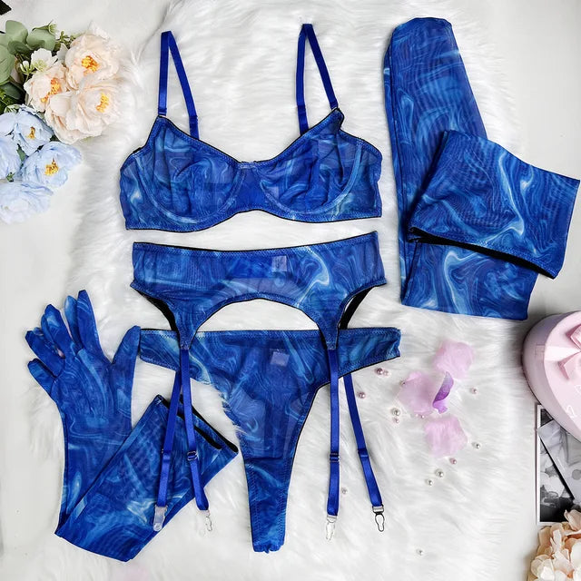 Hailey™ - Tie-Dye Lingerie Set