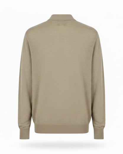 Men's Simple Collared Sweater