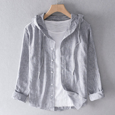 Delphia™ - Dream Breezy Linen Shirt