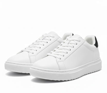 Women’s White Sneakers with Rubber Sole