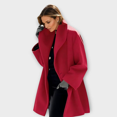 Ella -  Luxury Windproof Wool Coat