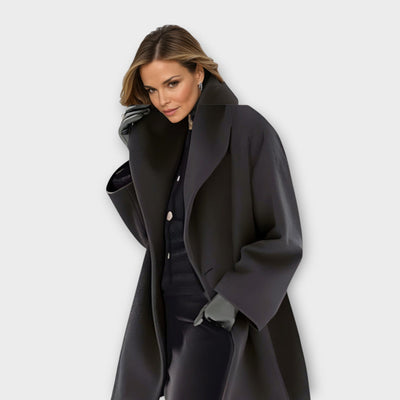 Ella -  Luxury Windproof Wool Coat