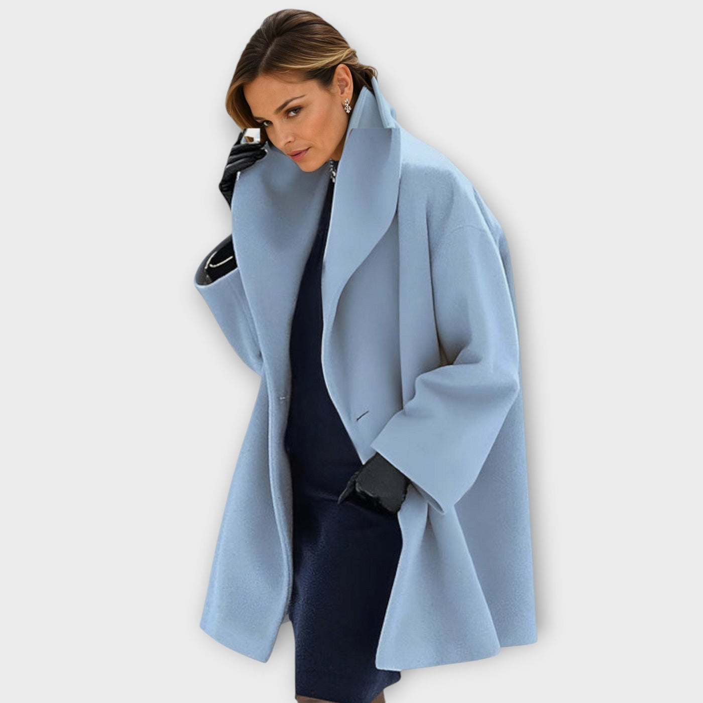 Ella -  Luxury Windproof Wool Coat