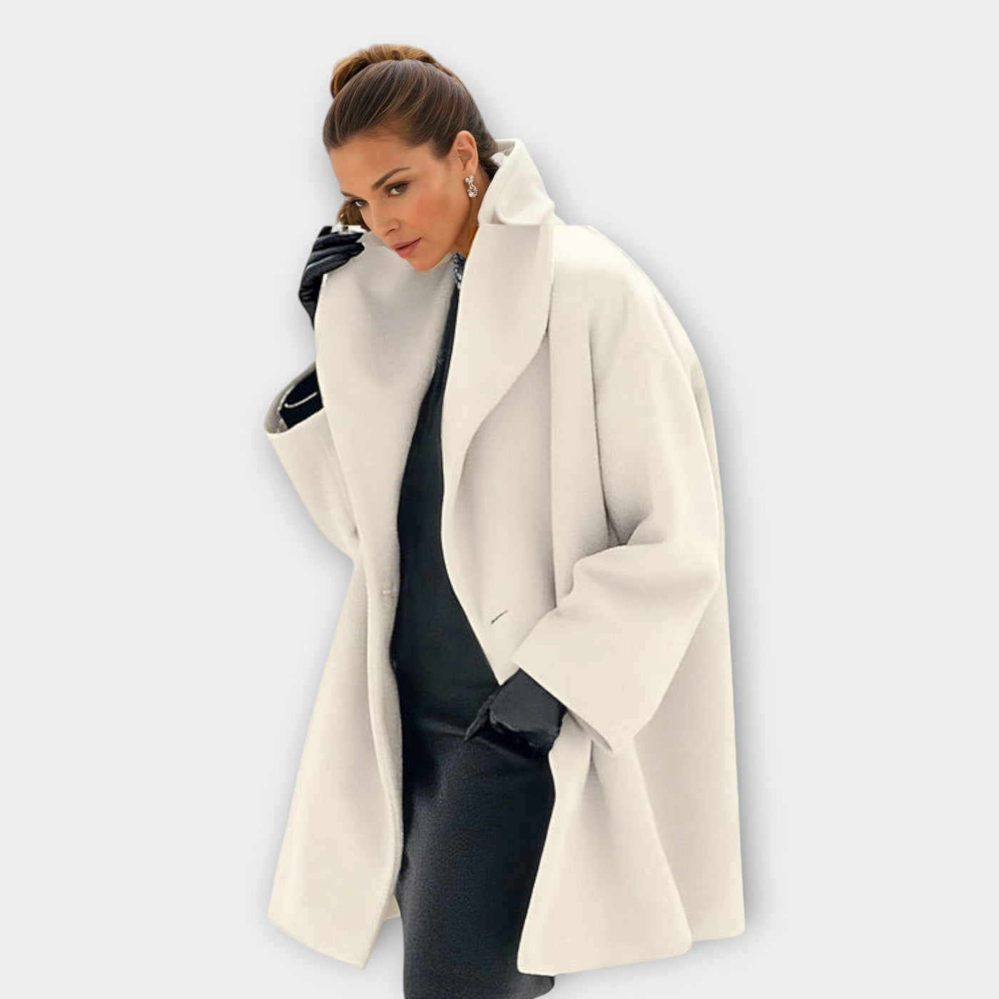 Ella -  Luxury Windproof Wool Coat